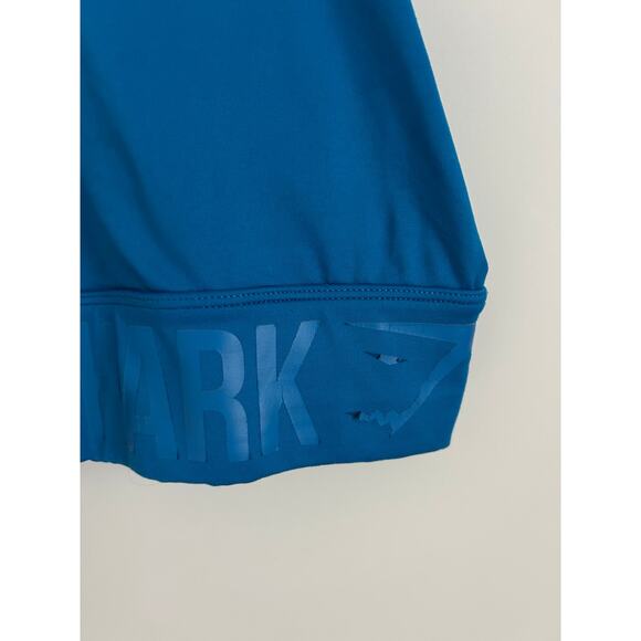 Gymshark Enhanced Cutout Blue Sports Bra - Size Small - Picture 3 of 6